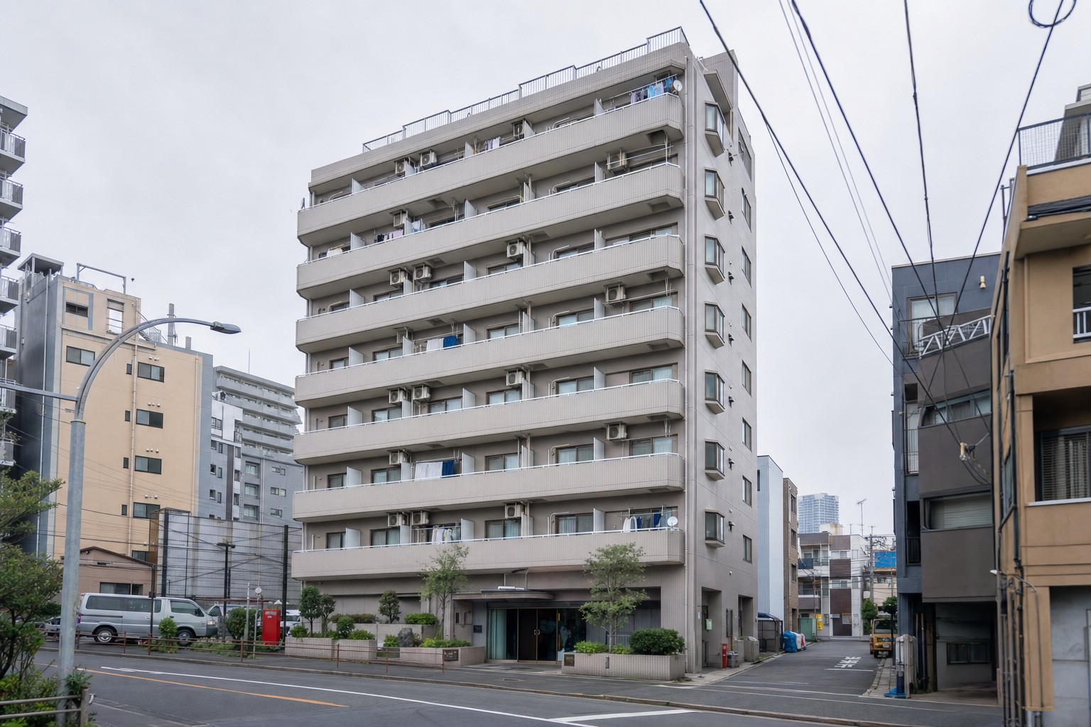 荒川区・借地上の一棟マンション
