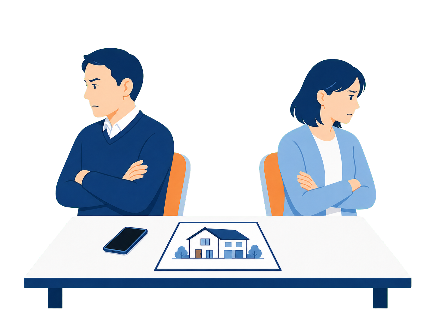 地主との関係が悪化し話し合いが進まない様子
